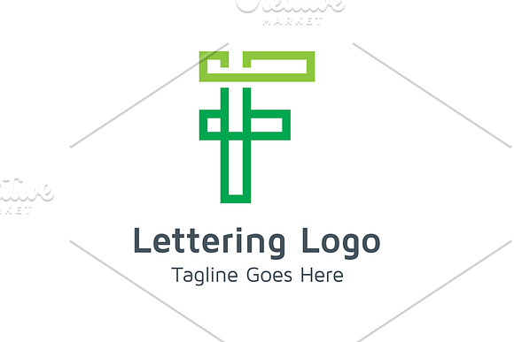 20 Logo Lettering F Template Bundle in Logo Templates - product preview 11