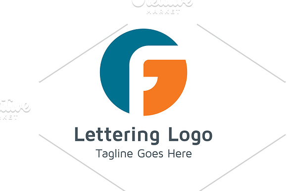 20 Logo Lettering F Template Bundle in Logo Templates - product preview 5