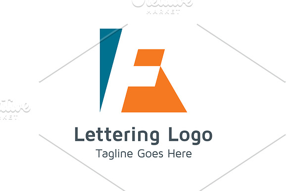 20 Logo Lettering F Template Bundle in Logo Templates - product preview 10