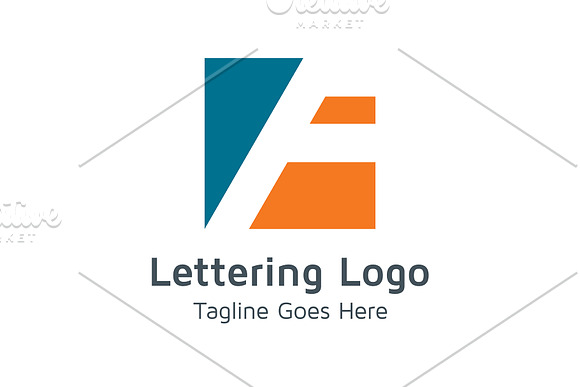 20 Logo Lettering F Template Bundle in Logo Templates - product preview 15