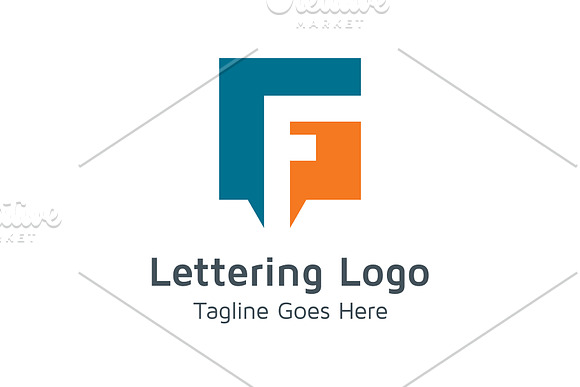 20 Logo Lettering F Template Bundle in Logo Templates - product preview 19