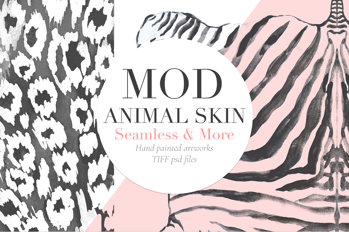 MOD Animal Skin! Hand Painted! in Patterns - product preview 8