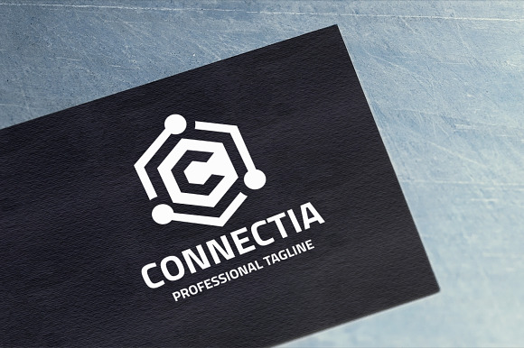 Letter C - Connectia Logo in Logo Templates - product preview 5