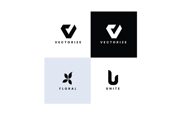 Minimal brand logo (vector)