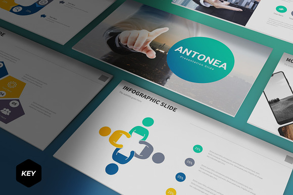 Antonea - Keynote Template in Keynote Templates - product preview 3