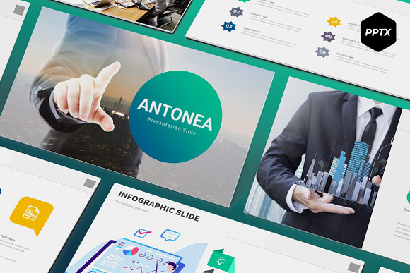 Antonea - Powerpoint Template in PowerPoint Templates - product preview 3