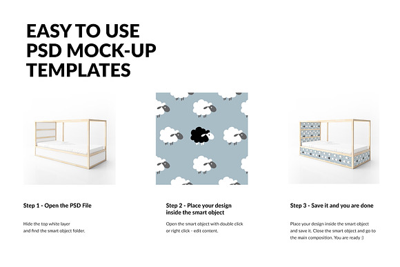 Ikea Kura Sticker Mockup Set in Product Mockups - product preview 2