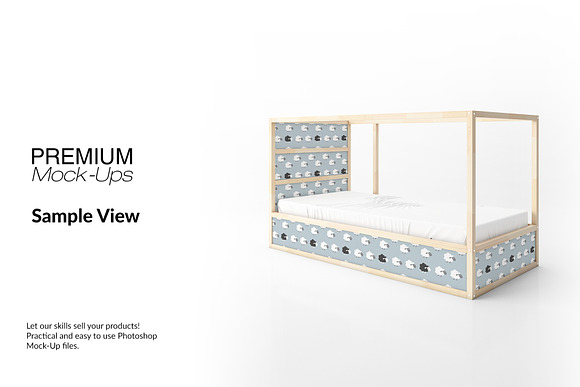 Ikea Kura Sticker Mockup Set in Product Mockups - product preview 7