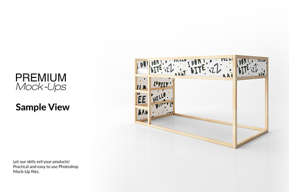 Ikea Kura Sticker Mockup Set in Product Mockups - product preview 10