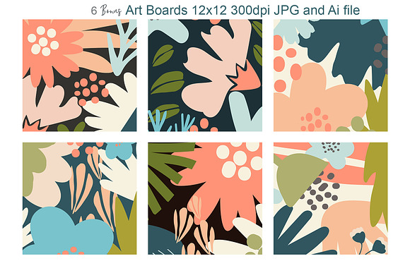 20 Modern Garden Patterns+Elements in Patterns - product preview 10