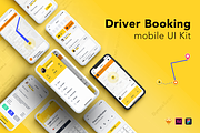 Driver Booking UI Kit for Taxi