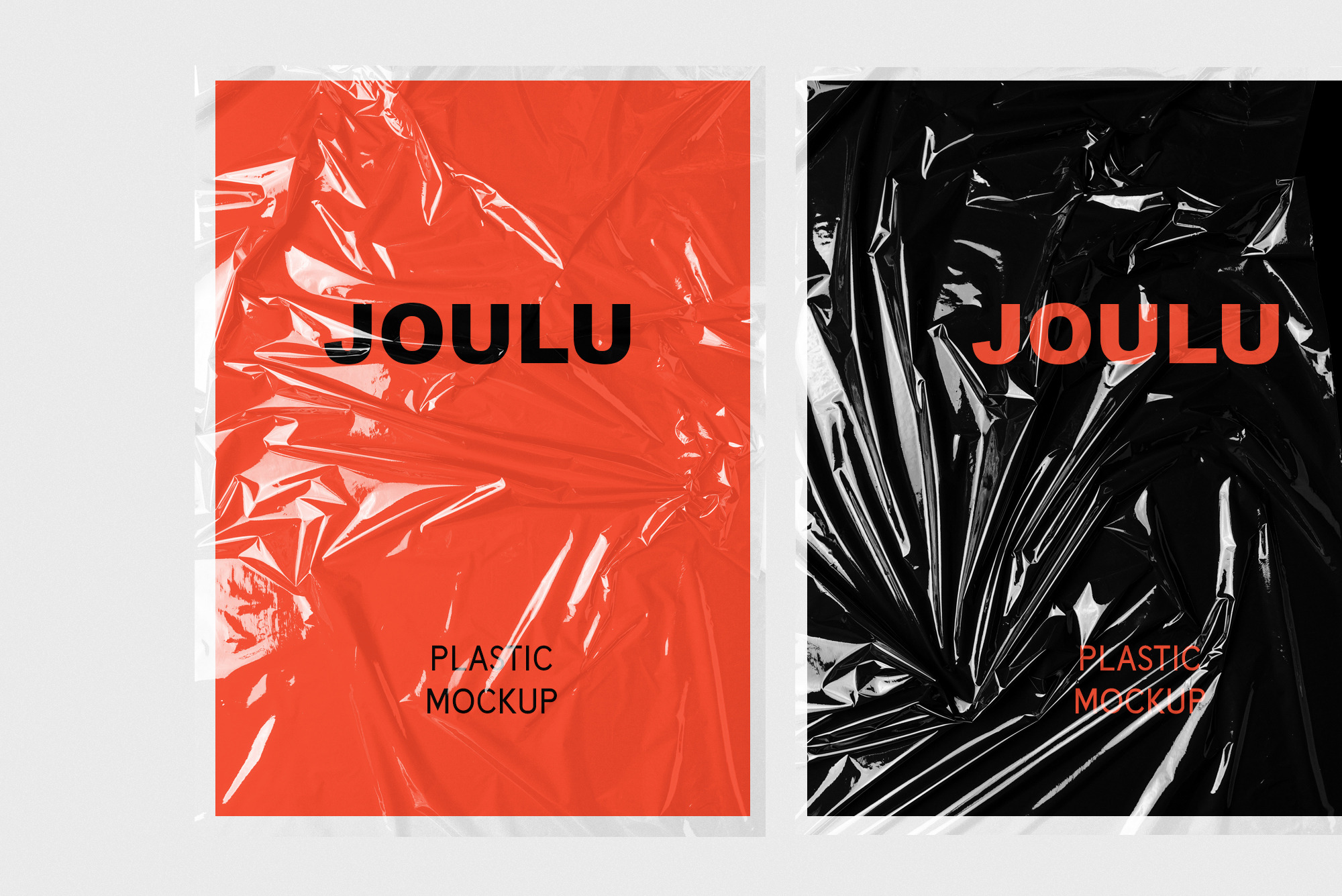 Download JOULU - Plastic Wrinkle Mockup | Creative Daddy