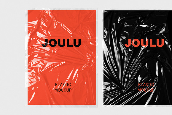 JOULU - Plastic Wrinkle Mockup in Product Mockups - product preview 1