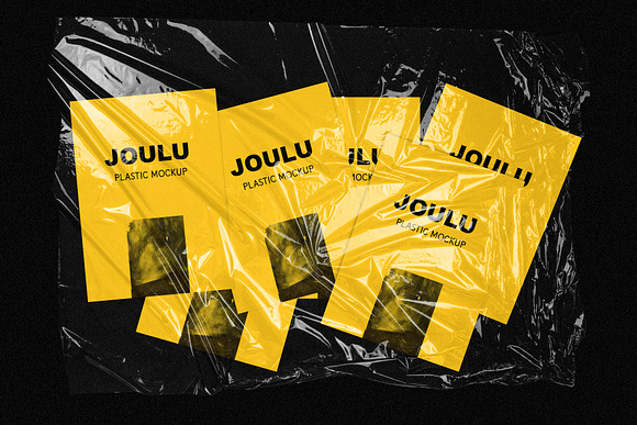 JOULU - Plastic Wrinkle Mockup in Product Mockups - product preview 2