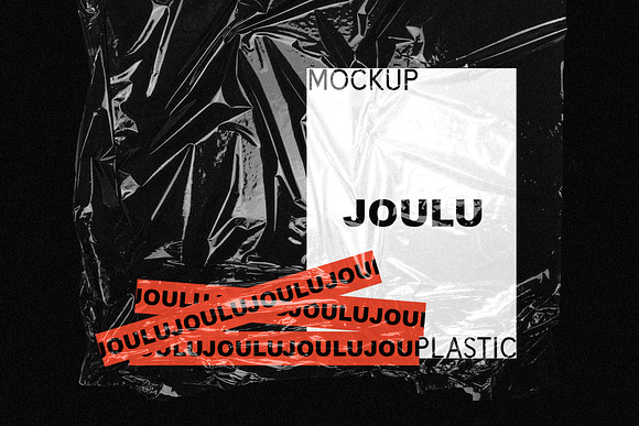 JOULU - Plastic Wrinkle Mockup in Product Mockups - product preview 3