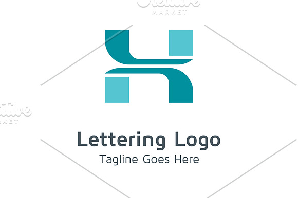 20 Logo Lettering H Template Bundle in Logo Templates - product preview 5