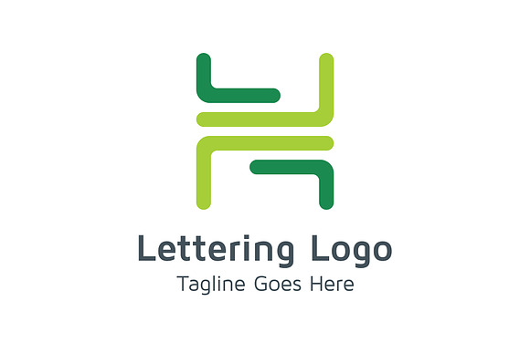20 Logo Lettering H Template Bundle in Logo Templates - product preview 7