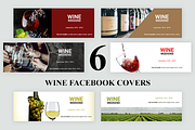6 Wine Facebook Covers