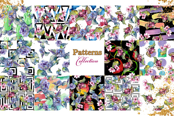 Gardenia Watercolor png in Illustrations - product preview 5