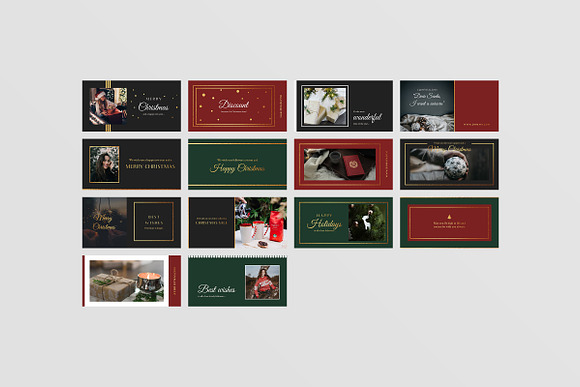 Christmas Social Media Pack in Social Media Templates - product preview 10