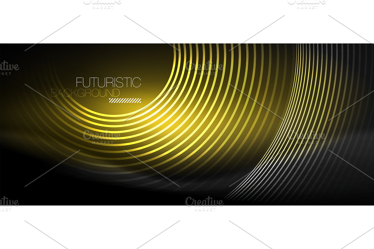 Dark abstract background with in Illustrations - product preview 8