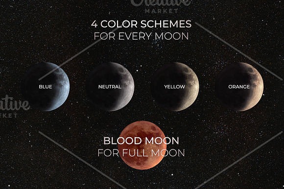 Moon Cycle for Image Editing in Objects - product preview 1