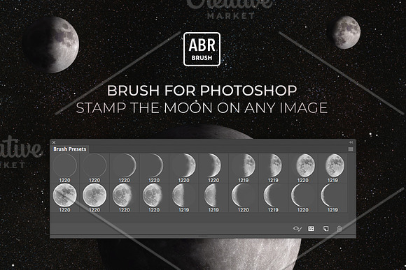 Moon Cycle for Image Editing in Objects - product preview 4