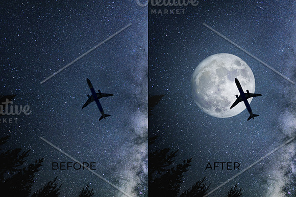 Moon Cycle for Image Editing in Objects - product preview 7