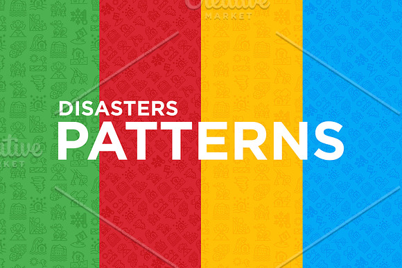 Disasters Patterns Collection in Patterns - product preview 5