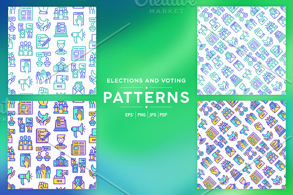Elections And Voting Patterns in Patterns - product preview 4