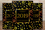 2019 Gold Flyer Template