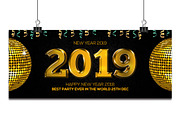 New Year 2019 FB Timeline Cover