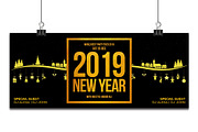 Happy New Year 2019 FB Timeline