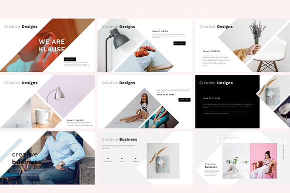 KLAUSE PowerPoint Template in PowerPoint Templates - product preview 2