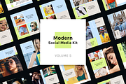 Modern Social Media Kit (Vol. 5)