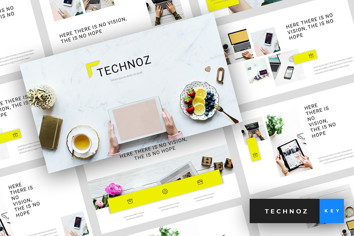 Technoz - Keynote Template in Keynote Templates - product preview 8