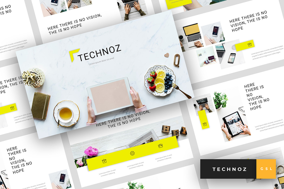 Technoz - Google Slides Template in Google Slides Templates - product preview 8