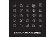 Big data management editable line