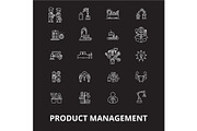 Project management icons editable