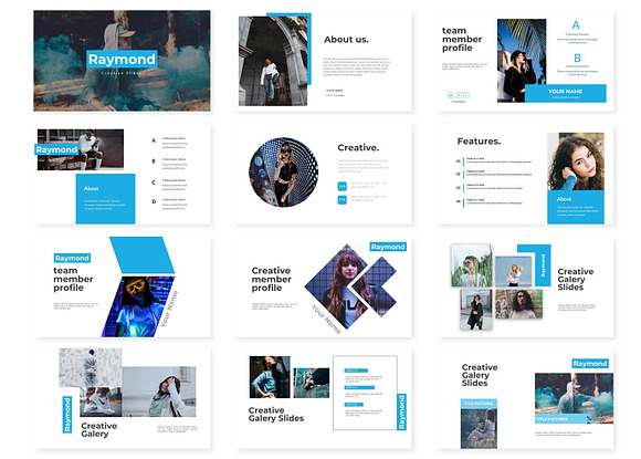 Raymond - Powerpoint Template in PowerPoint Templates - product preview 1