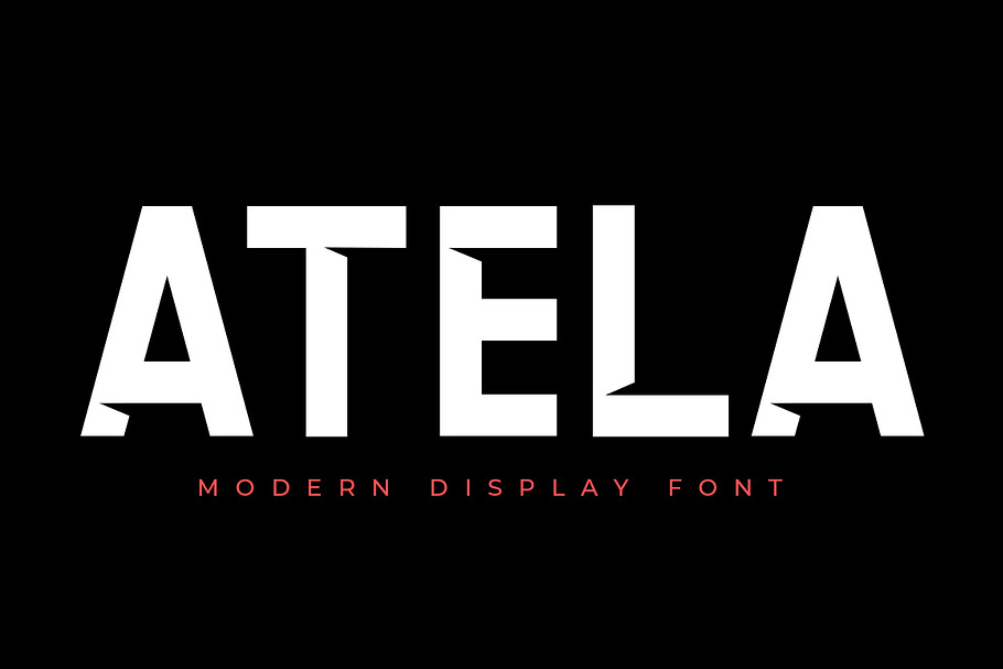 ATELA in Sans-Serif Fonts - product preview 8