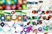 100 abstract backgrounds