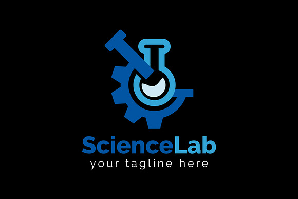 Science Lab Logo in Logo Templates - product preview 1