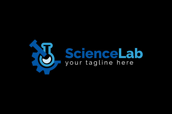 Science Lab Logo in Logo Templates - product preview 3