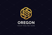 Oregon Logo - Abstract Flower