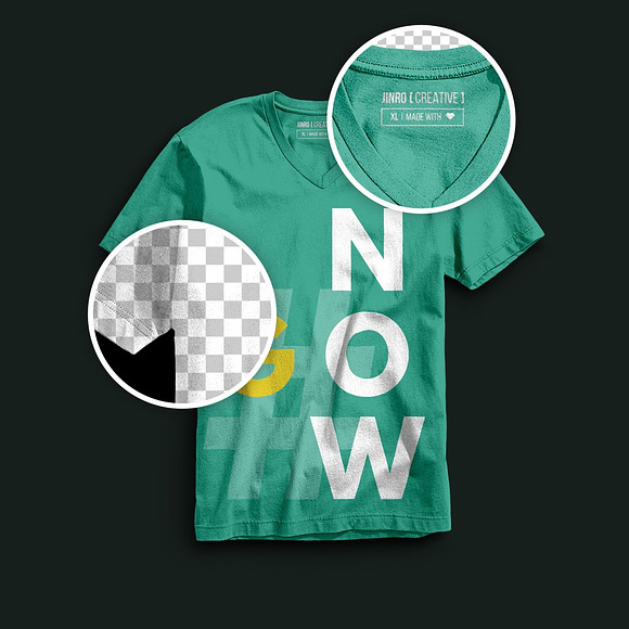 T-Shirt Logo Branding Mockup in Branding Mockups - product preview 1