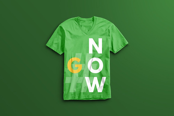 T-Shirt Logo Branding Mockup in Branding Mockups - product preview 11