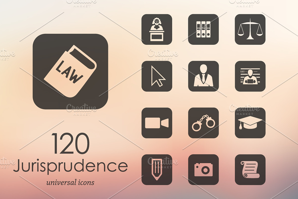 20 jurisprudence icons in Graphics - product preview 8