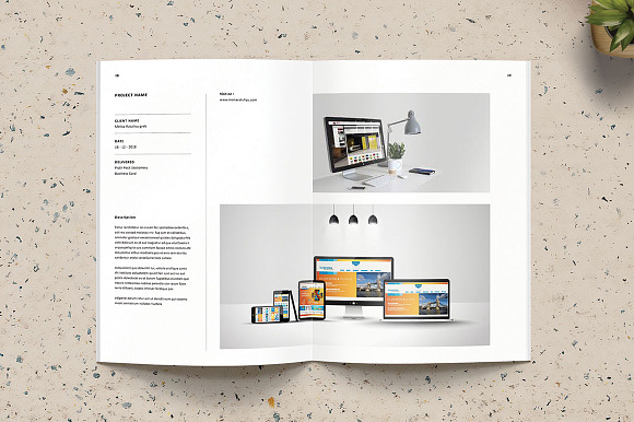Graphic Design Portfolio in Brochure Templates - product preview 10