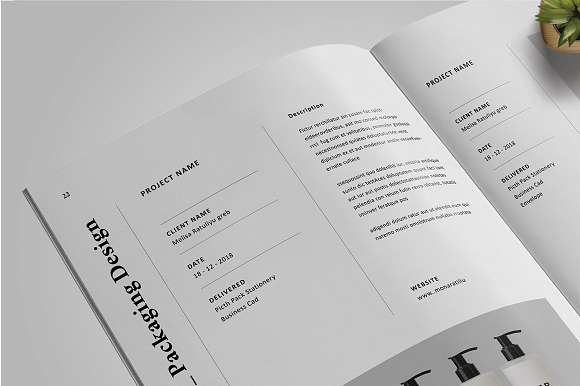 Graphic Design Portfolio in Brochure Templates - product preview 13